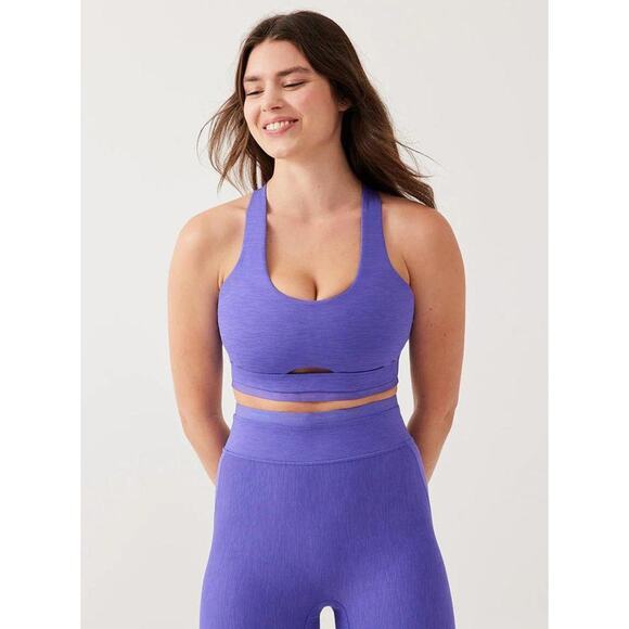 Outdoor Voices TechSweat Thrive Violet Leggings NWT Size Extra Small - Picture 7 of 7